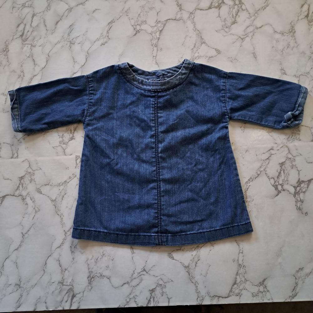 Old Navy brand 2t tunic denim chambray